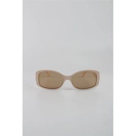 By Marine G24FT5R06 Krem UV400 Filtre Kadın Güneş Gözlüğü