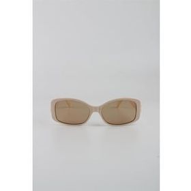 By Marine G24FT5R06 Krem UV400 Filtre Kadın Güneş Gözlüğü