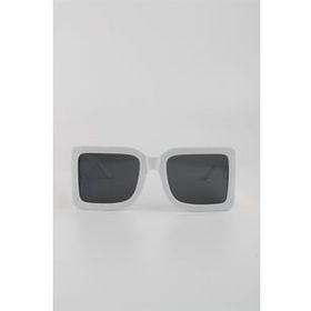 By Marine G24FT6R03 Beyaz UV400 Filtre Kadın Güneş Gözlüğü