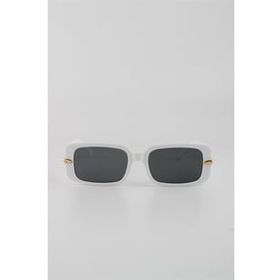 By Marine G24FT8R02 Beyaz UV400 Filtre Kadın Güneş Gözlüğü