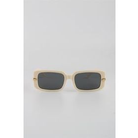 By Marine G24FT8R06 Krem UV400 Filtre Kadın Güneş Gözlüğü