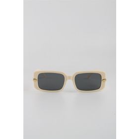 By Marine G24FT8R06 Krem UV400 Filtre Kadın Güneş Gözlüğü