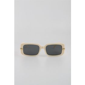 By Marine G24FT8R06 Krem UV400 Filtre Kadın Güneş Gözlüğü