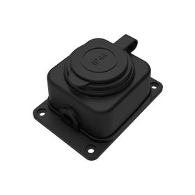 Byes BY10-103 Tekli 1x16A 220V IP44 Kauçuk Duvar Prizi