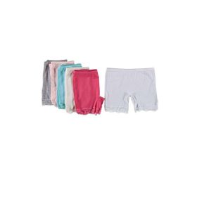 Byline 409 7-8 Yaş 6 Adet Paçası Dantel Kız Çocuk Boxer