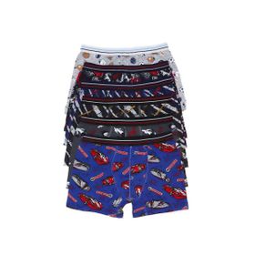 Byline 505 7-8 Yaş 6 Adet Erkek Çocuk Desenli Boxer