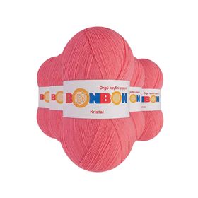 Byline İpi Pembe 98230 5 Adet Kristal El Örgü Lif