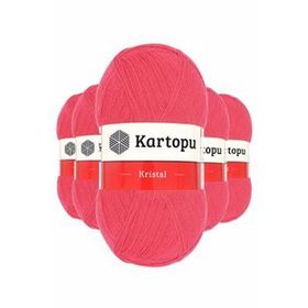 Byline Nar Çiçeği K812 5 Adet Kristal Çift Katlı El Örgü Lif İpi