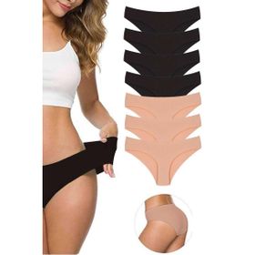 Byline S2 L XL 7 Adet Kadın Dikişsiz Lazer Kesim Esnek İz yapmayan Külot