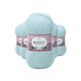 Byline Saraylı Mint 10471 5 Adet Angora Lüks El Örgü İpi