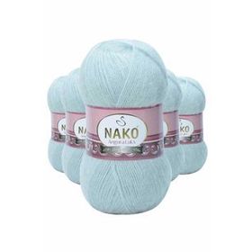 Byline Saraylı Mint 10471 5 Adet Angora Lüks El Örgü İpi