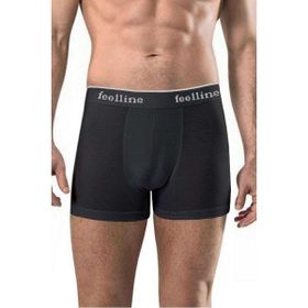 Byline XL 6 Adet Feelline Siyah Pamuklu Doğal Likralı Erkek Boxer