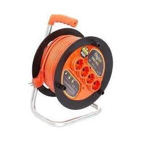 Bylion 3x1.5 mm 50 mt Makaralı Seyyar Uzatma Kablosu