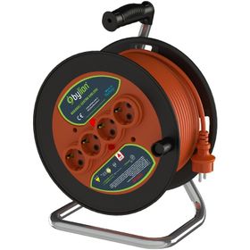 Bylion 3x1.5 mm 50 mt Makaralı Seyyar Uzatma Kablosu