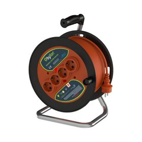 Bylion 3x1.5 mm 50 mt Makaralı Seyyar Uzatma Kablosu