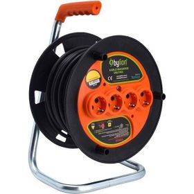 Bylion 3x2.5 mm 30 m Makaralı Seyyar Uzatma Kablosu