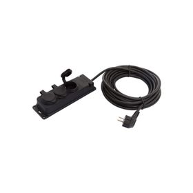 Bylion Kauçuk 3'lü Siyah 3x2.5 mm 20 mt Seyyar Uzatma Kablo