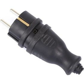 Bylion Kauçuk Monofaze Erkek 220 Volt Fiş