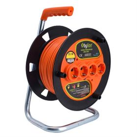 Bylion MK3515 4 Soketli 3x1.5 mm 35 mt Makaralı Kablo
