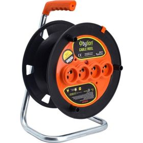 Bylion MK4025 4 Soketli 3x2.5 mm 40 mt Makaralı Kablo