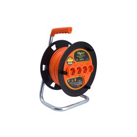 Bylion MK4025 4 Soketli 3x2.5 mm 40 mt Makaralı Kablo