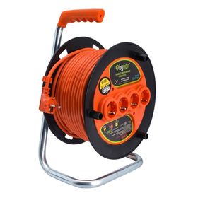Bylion MK5015 4 Soketli 3x1.5 mm 50 mt Makaralı Kablo