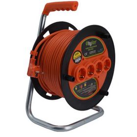 Bylion MK5015 4 Soketli 3x1.5 mm 50 mt Makaralı Kablo