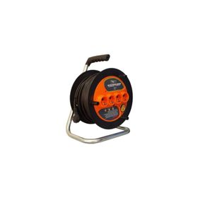 Bylion MK5025 Siyah 50 m Seyyar Makaralı Uzatma