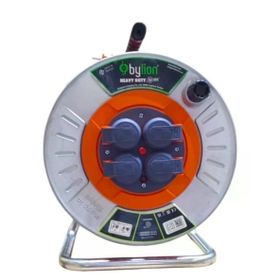 Bylion MMP-50325-F 3x2.5 mm TTR 50 mt Metal Kablo Makarası
