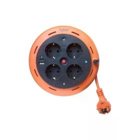 Bylion PHE-05310-F 3x1 5 mt Uzatmalı Kablo Makarası