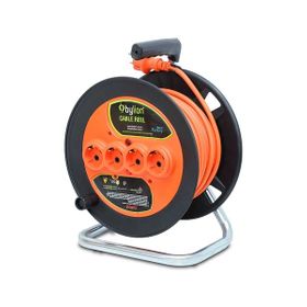 Bylion PMK-30325-F IP20 F Tipi 3x2.5 TTR 30 mt Turuncu Kablo Plastik Makara