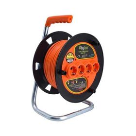 Bylion PMK-30325-F IP20 F Tipi 3x2.5 TTR 30 mt Turuncu Kablo Plastik Makara
