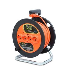 Bylion PMK-30325-F IP20 F Tipi 3x2.5 TTR 30 mt Turuncu Kablo Plastik Makara