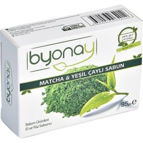 Byonay 95 gr Matcha & Yeşil Çaylı Sabun