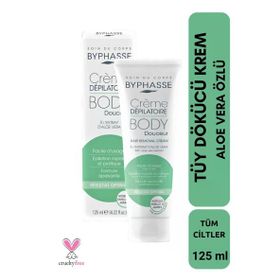 Byphasse 125 ml Aloe Vera Özlü Tüy Dökücü Krem