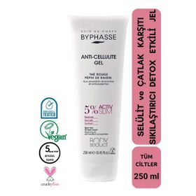 Byphasse 250 ml Selülit ve Çatlak Karşıtı Sıkılaştırıcı Detox Etkili Vücut Jeli