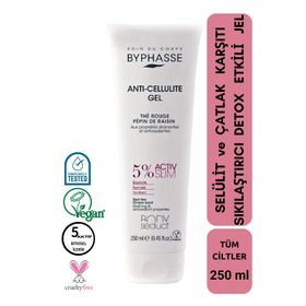 Byphasse 250 ml Selülit ve Çatlak Karşıtı Sıkılaştırıcı Detox Etkili Vücut Jeli