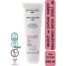 Byphasse 250 ml Selülit ve Çatlak Karşıtı Sıkılaştırıcı Detox Etkili Vücut Jeli