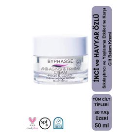 Byphasse Anti-Aging Pro40 Yaşlanma Karşıtı İnci ve Havyar Özlü 50 ml Krem