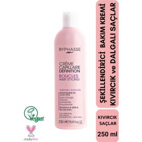 Byphasse Bukleli Saçlar İçin 250 ml Şekillendirici Bakım Kremi