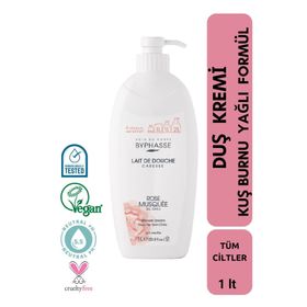 Byphasse Caresse Kuş Burnu Yağlı 1000 ml Duş Kremi