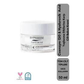 Byphasse Coenzym Q10 Yaşlanma Karşıtı ve Toparlayıcı 50 ml Gece Kremi