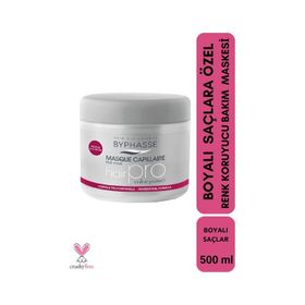 Byphasse Hair Pro Color Boyalı Saçlar İçin 500 ml Renk Koruyucu Bakım Maskesi