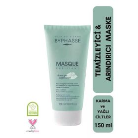Byphasse Karma ve Yağlı Ciltler 150 ml Temizleyici Arındırıcı Maske