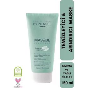 Byphasse Karma ve Yağlı Ciltler 150 ml Temizleyici Arındırıcı Maske