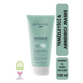 Byphasse Karma ve Yağlı Ciltler 150 ml Temizleyici Arındırıcı Maske