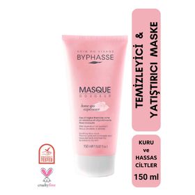 Byphasse Kuru ve Hassas Ciltler 150 ml Temizleyici ve Yatıştırıcı Maske