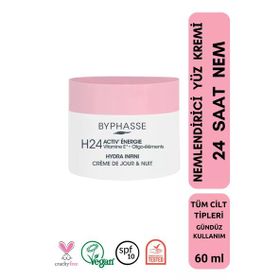 Byphasse Nemlendirici 24 Saat Nem 50 ml Gece Gündüz Yüz Bakım Kremi