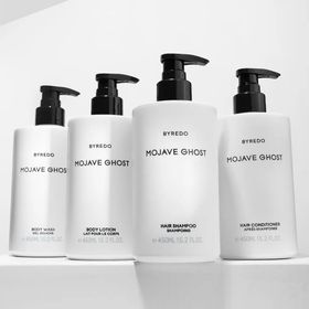 Byredo Mojave Ghost 450 ml Şampuan + 450 ml Saç Kremi + 450 ml Vücut Losyonu + 450 ml Duş Jeli