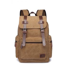 C-Active Erkek Kanvas Camel Sırt Çantası
